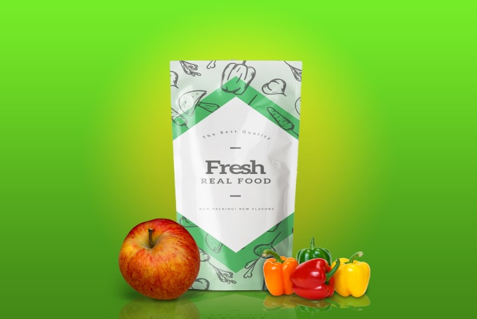 Bestseller - create food product packaging label or photo edit 3d image