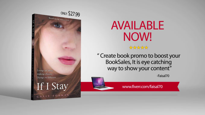 Gig Preview - Create amazing book promo and magazine video for promotion