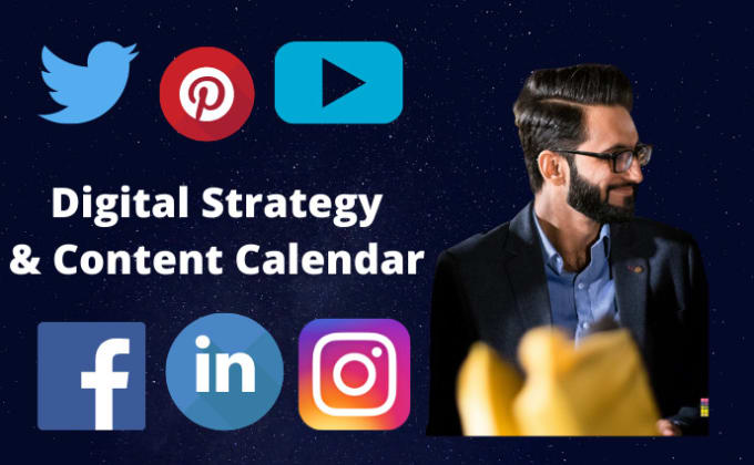 Gig Preview - Develop a digital strategy and content calendar