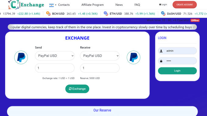 Gig Preview - Build cryptoexchanger advanced e currency exchanger  PHP