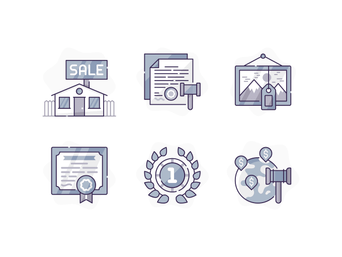 Gig Preview - Design vector line custom illustration svg icon set