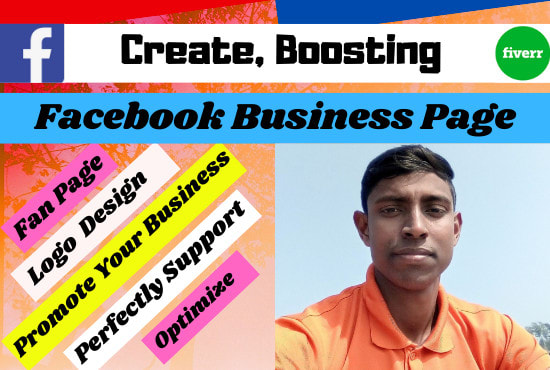 Gig Preview - Create, design, manage and optimize your professional facebook bisiness page