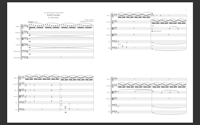 Gig Preview - Transcribe or arrange your music to notation