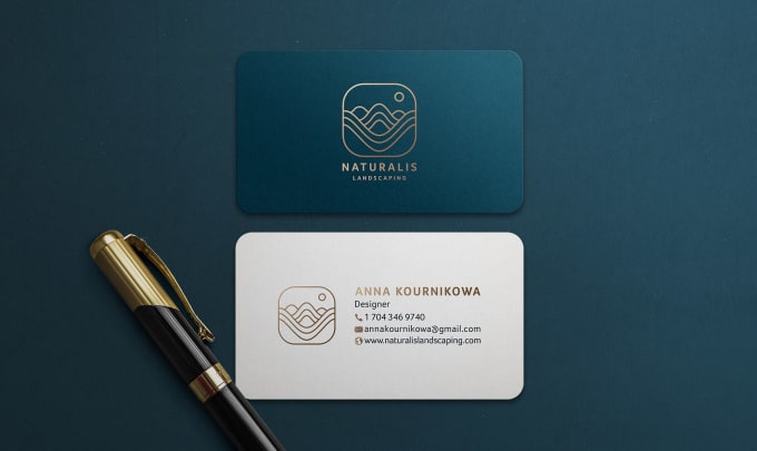 Gig Preview - Create minimalist business card design