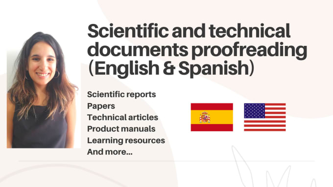 Gig Preview - Proofread your scientific or technical document