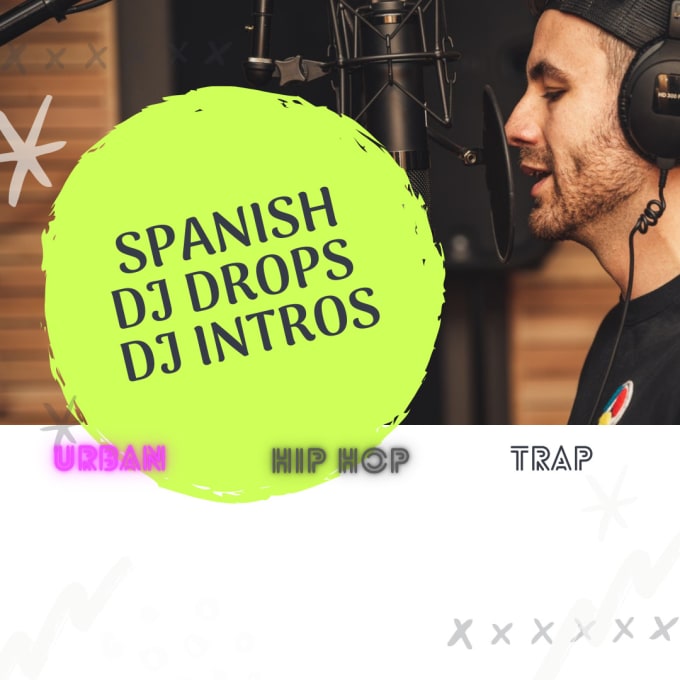 Gig Preview - Voice and produce awesome dj drops in native spanish español