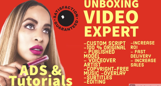 Gig Preview - Create a professional social media marketing unboxing video