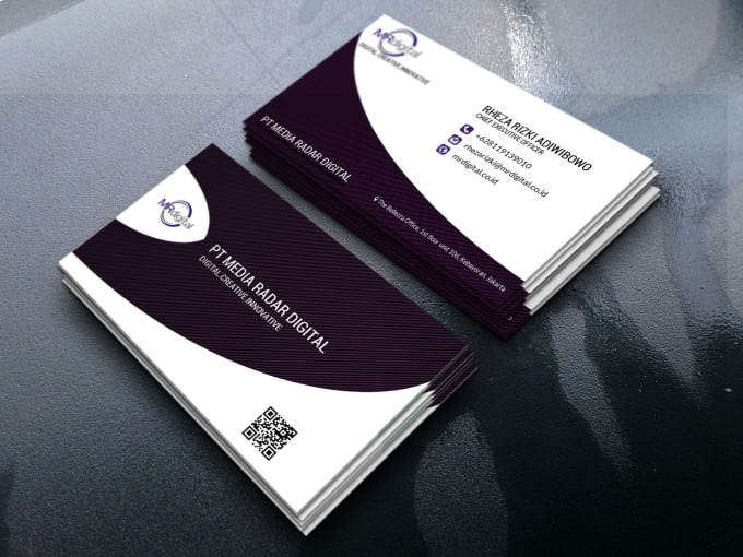 Gig Preview - Design an amazing professional business card for you