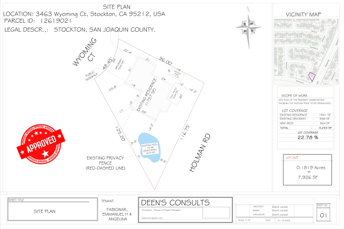 Gig Preview - Draw your property plot plan, site plan for permit in a day