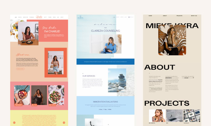 Gig Preview - Design a professional and beautiful squarespace website