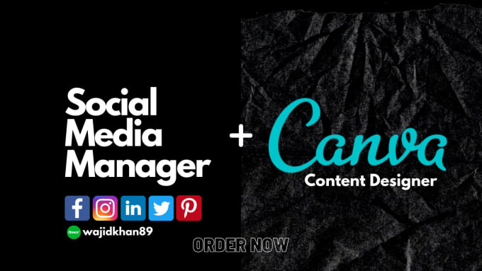 Gig Preview - Be your social media manager and content designer