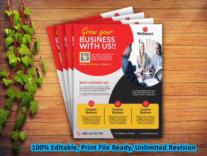 Gig Preview - Create business, restaurant and event flyer design