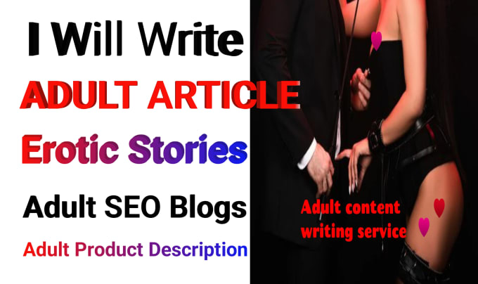 Bestseller - write SEO optimized adult article and erotic stories for you