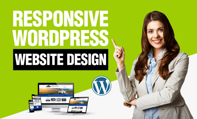 Gig Preview - Create responsive wordpress website design or blog