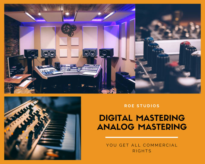 Gig Preview - Mix and master your track by a professional audio engineer