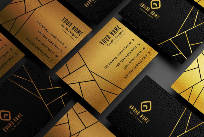 Gig Preview - Create a stylish, luxurious, elegant, and stunning business card design