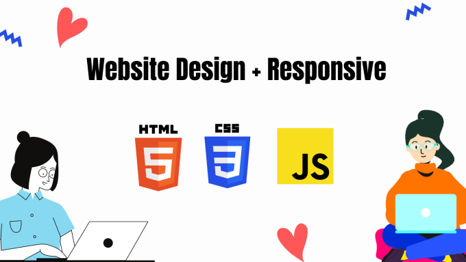 Gig Preview - Build any website in html,css, js, reactjs, vuejs, angular