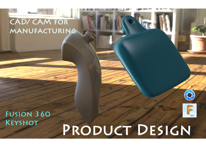 Gig Preview - Product design and cad cam for manufacturing