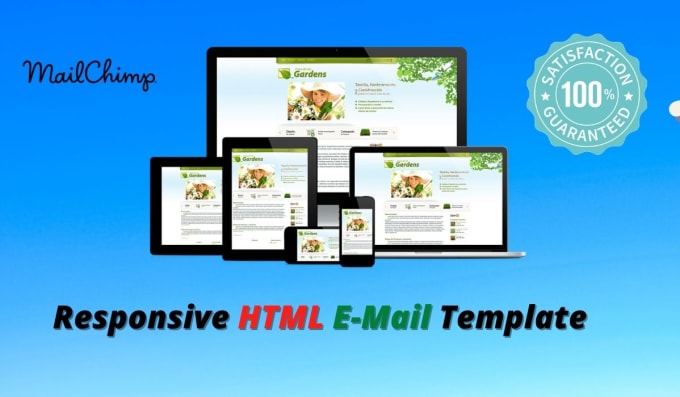 Gig Preview - Design HTML table based responsive email template