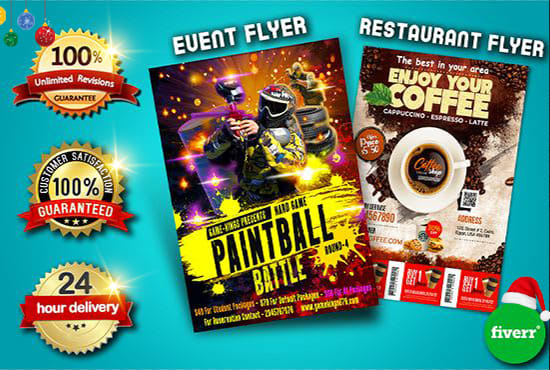 Gig Preview - Make party flyer, sports flyer design, business flyer design