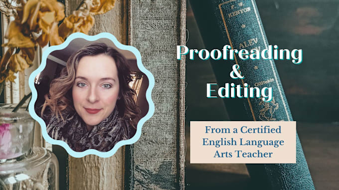 Gig Preview - Proofread and edit your book for peace of mind