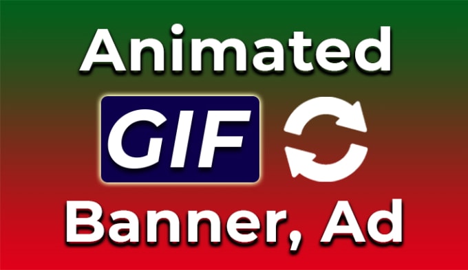 Bestseller - create animated gif banner, ads, gif logo