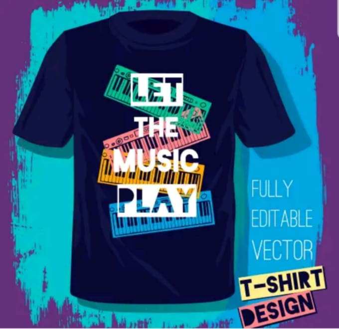 Gig Preview - Design trendy t shirts for you