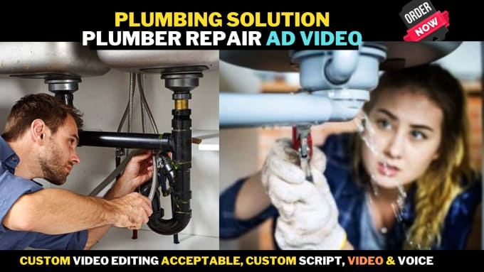 Gig Preview - Do plumber or plumbing water heater leak repair short videos