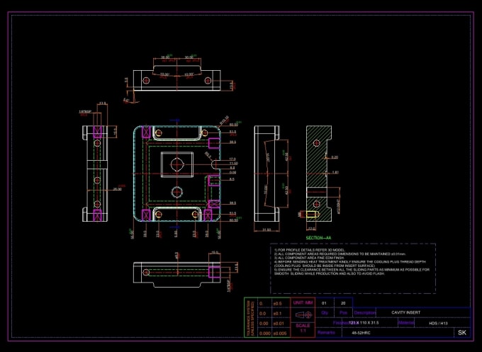 Gig Preview - Do plastic injection mould design