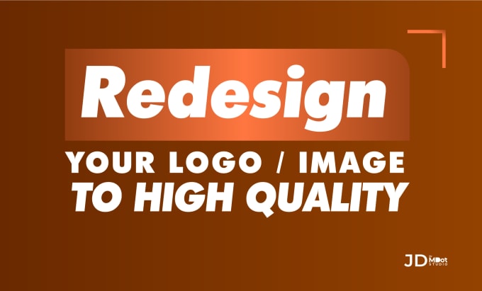 Gig Preview - Redesign any logo or image to high quality vector tracing