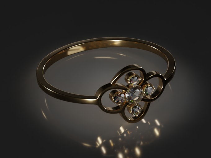 Gig Preview - Convert your jewelry sketch on 3d model