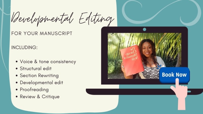 Gig Preview - Provide developmental editing for your novel and book