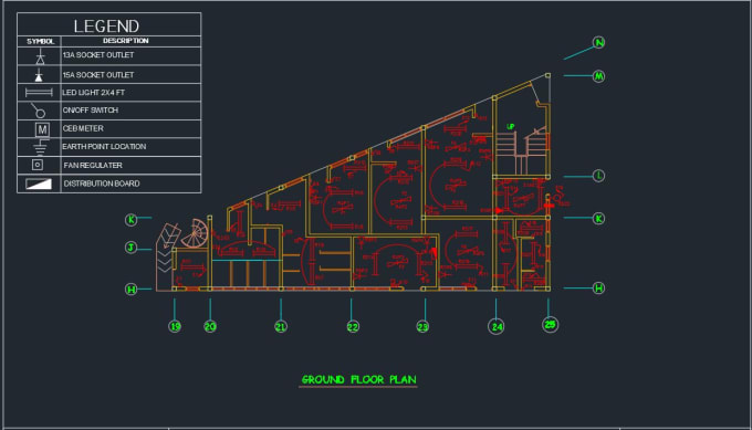 Gig Preview - Design electrical 2d drawing in auto cad