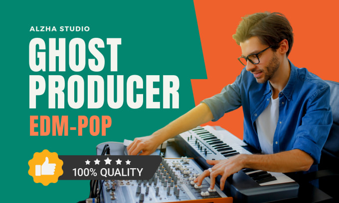 Gig Preview - Produce a professional edm or pop song with one day services