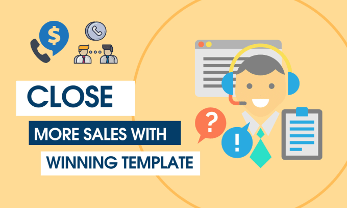 Gig Preview - Provide a killer sales call script and objections template