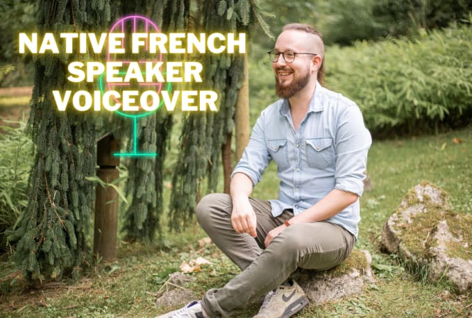 Gig Preview - Record a professional native french voice over