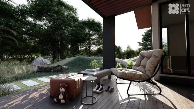 Gig Preview - Rendering interior realistic 3d modelling sketchup