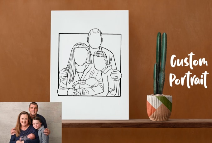 Bestseller - turn your photo into a line drawing in 4 hours