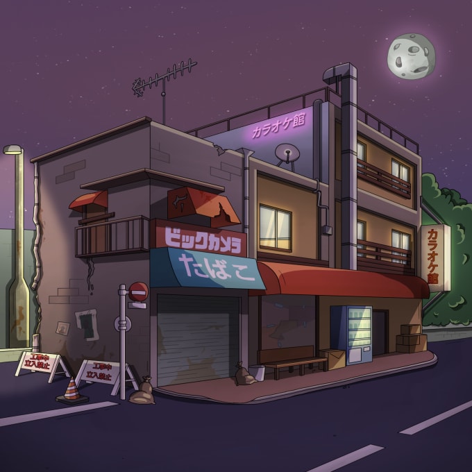 Gig Preview - Create 2d environment background art for game design