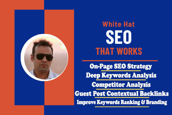 Gig Preview - Seo onpage optimization and offpage with 4 guest post