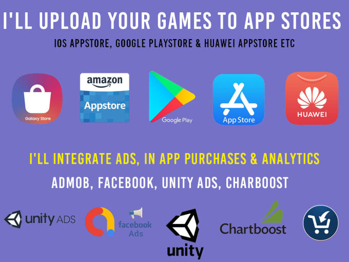 Gig Preview - Publish your game apps to my google play account