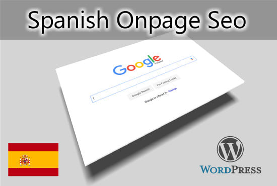 Gig Preview - Do spanish onpage SEO optimization for your site