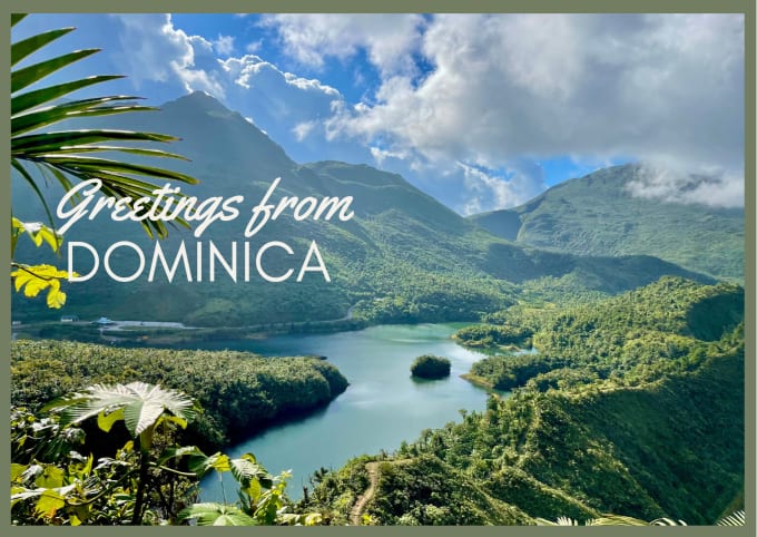 Gig Preview - Send you a postcard from dominica, caribbean