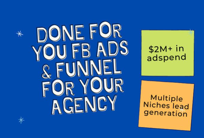 Gig Preview - Run lead generation fb ads for your agency