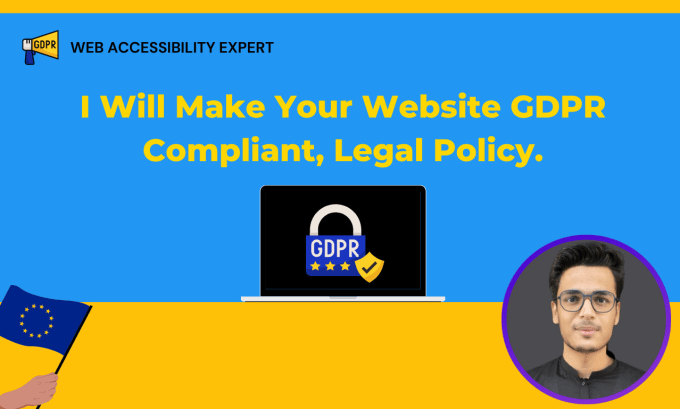 Gig Preview - Make your website gdpr compliant legal policy notes