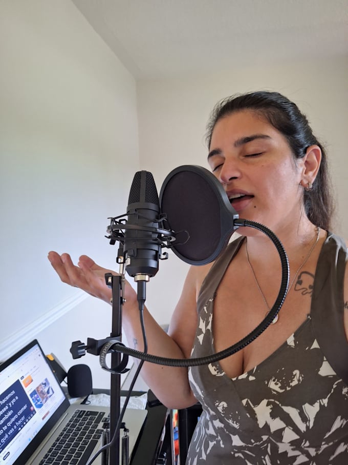 Gig Preview - Be your professional voiceover talent in spanish and english