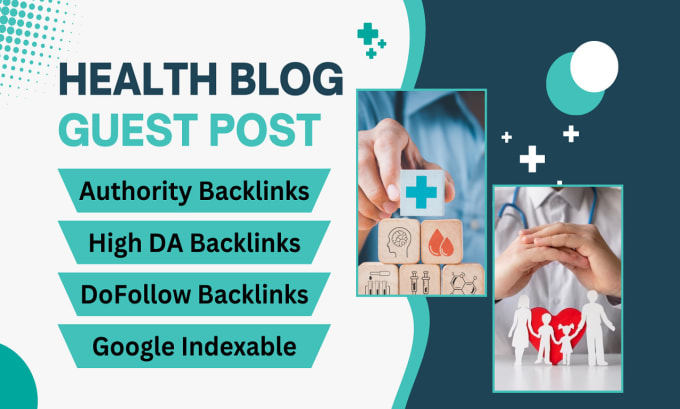 Gig Preview - Do health guest post on health blogs with dofollow health backlinks