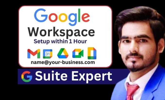 Bestseller - setup or fix g suite, google workspace, domain email in 1 hr