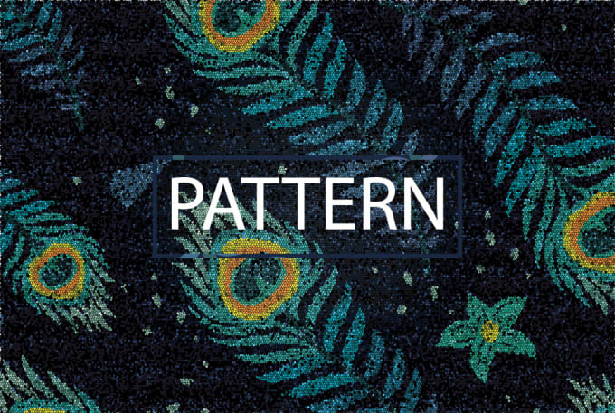 Gig Preview - Create customized seamless pattern illustration