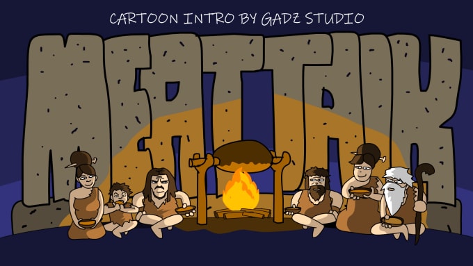 Gig Preview - Create cartoon animation for youtube intro, skits, etc